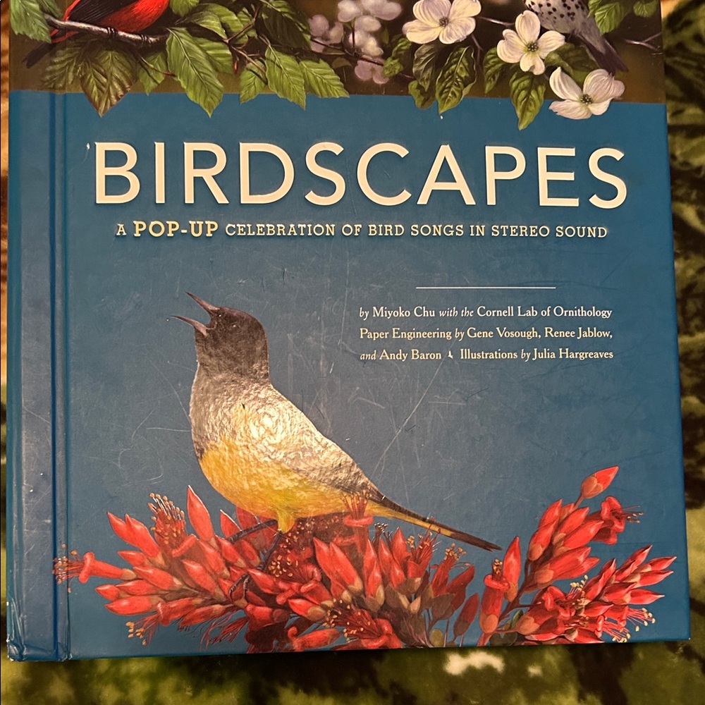 Birdscapes Pop-Up Book-45 seconds of each  pop up page recording